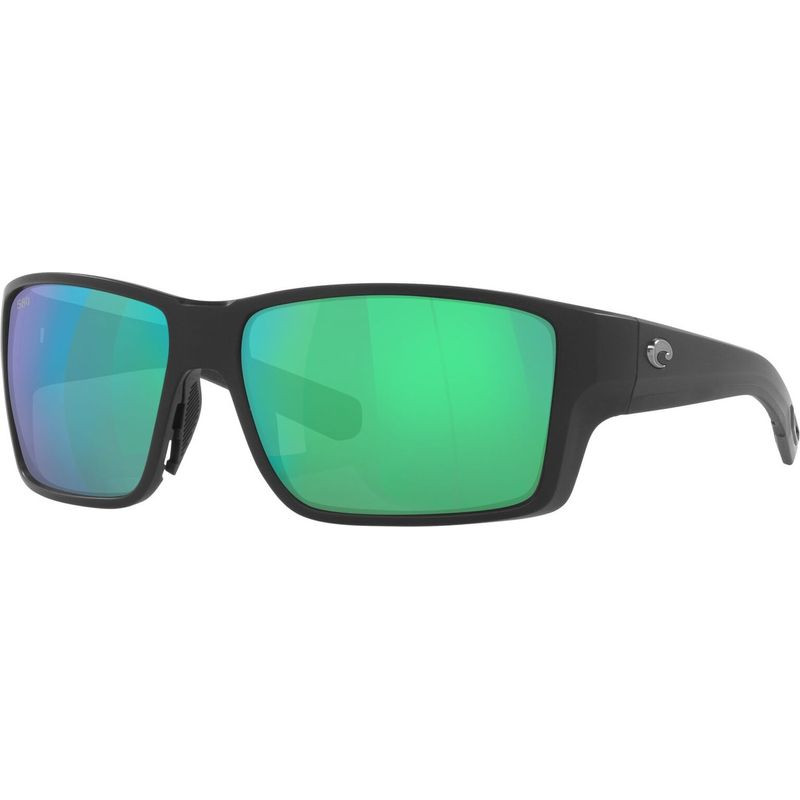 Costa Del Mar Fantail Sunglasses Matte Black Green Mirror 580G