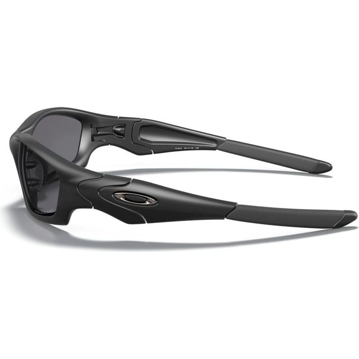 Oakley Straight Jacket Sunglasses Matte Black/Grey Polarised