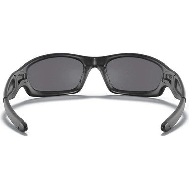 Oakley Straight Jacket Sunglasses Matte Black/Grey Polarised