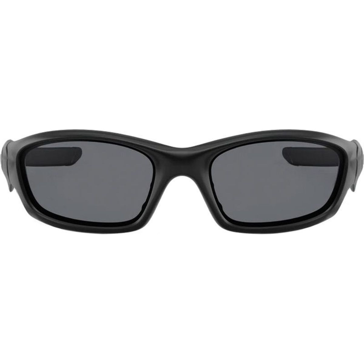 Shop the Oakley Straight Jacket Sunglasses Matte Black/Grey