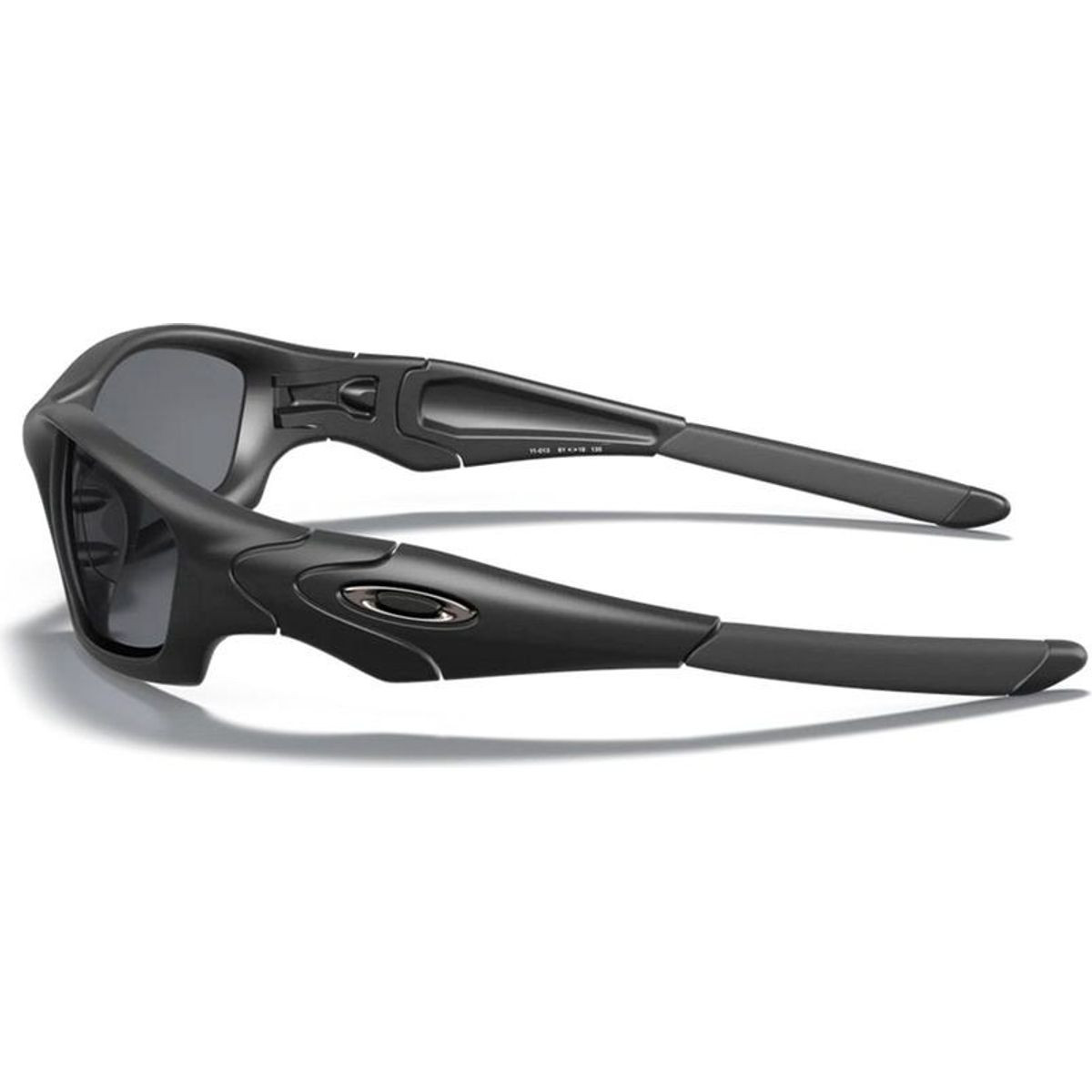 Shop the Oakley Straight Jacket Sunglasses Matte Black/Grey