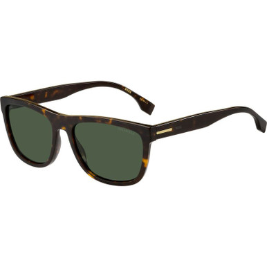 Boss 1439/S, Havana/Green Polarised Lenses