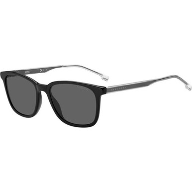 Boss 1314/S - Black Ruthenium/Grey Polarised Lenses