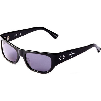 Memphis - Polished Black/Black Lenses