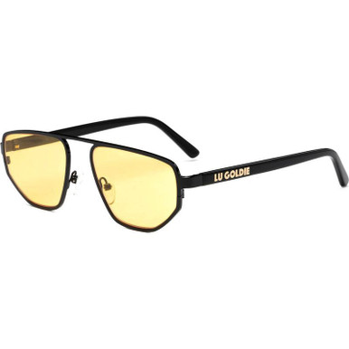 Lu Goldie Victoire - Black/Lemon Lenses