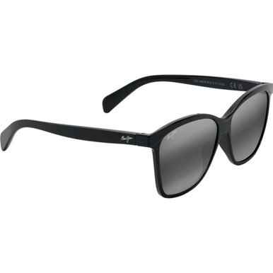 Maui Jim Liquid Sunshine - Gloss Black/Neutral Grey Polarised Lenses