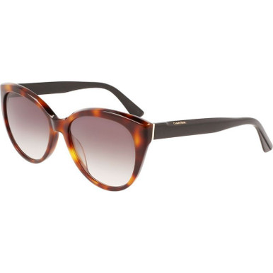 Calvin Klein CK22520S - Havana and Black/Brown Gradient Lenses