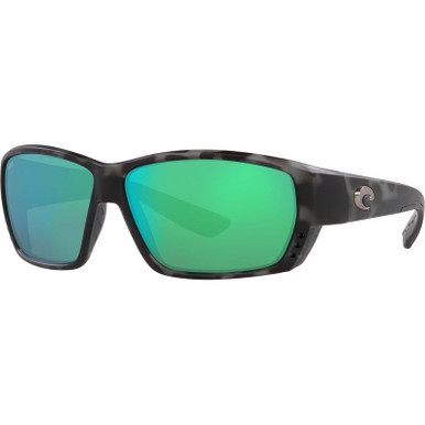 Costa Del Mar Tuna Alley - Tiger Shark/Green Mirror 580g Polarised Glass Lenses