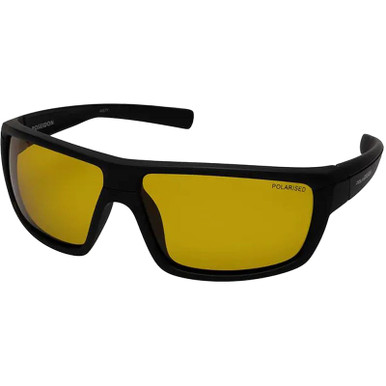 Matte Black/Yellow Polarised Lenses