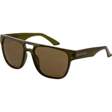 The Hub XL - Crystal Forest/Brown Polarised Lenses