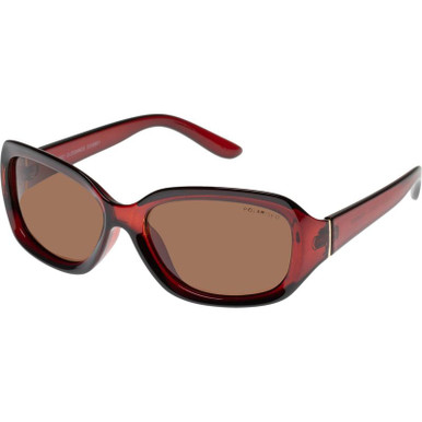 Cancer Council Enviro Elegance, Dark Plum/Brown Polarised Lenses