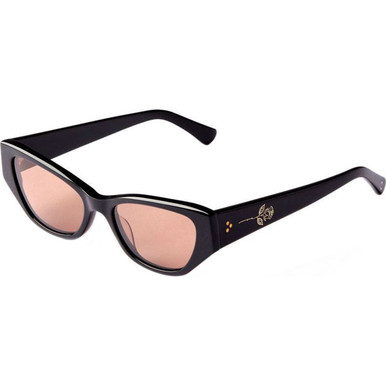 Epokhe Reprise - Polished Black/Bronze Amber Polarised Lenses