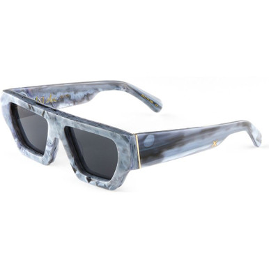 Oscar & Frank Acid Ave - Italian Marble/Dark Grey Lenses