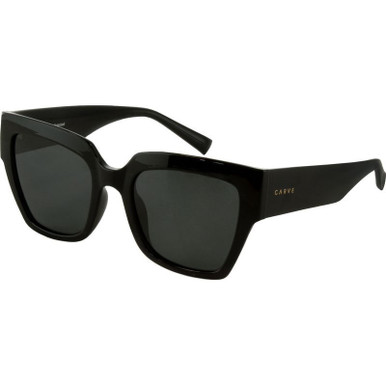 Carve Valerie - Black/Grey Polarised Lenses