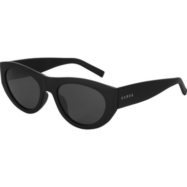 Carve Montana - Matte Black/Grey Polarised Lenses