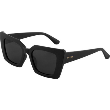 Carve Finley, Matte Black/Dark Grey Polarised Lenses