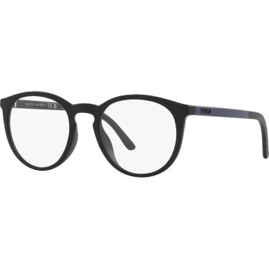 Polo Ralph Lauren PH4183U - Matte Black/Grey Blue Lenses