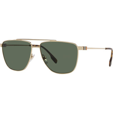 Blaine BE3141 - Light Gold/Dark Green Lenses