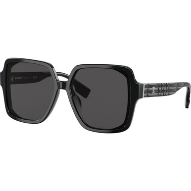 Burberry BE4379D - Black/Dark Grey Lenses