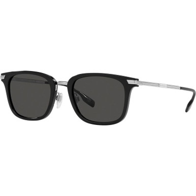 Burberry Peter BE4395, Black/Dark Grey Lenses