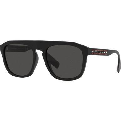 Burberry Wren BE4396U - Matte Black/Dark Grey Lenses