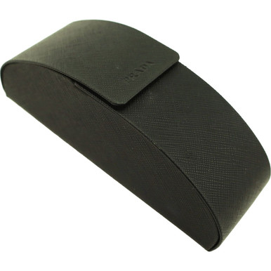 Accessories Prada Half Moon Hard Case - Canvas Black Small