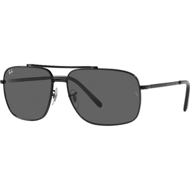 Ray-Ban RB3796 - Black/Dark Grey Glass Lenses