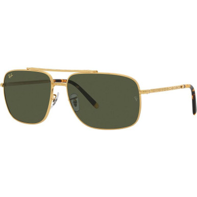 RB3796 - Legend Gold/Green Glass Lenses