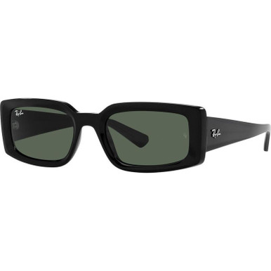 Ray-Ban Kiliane RB4395F - Black/Dark Green Lenses