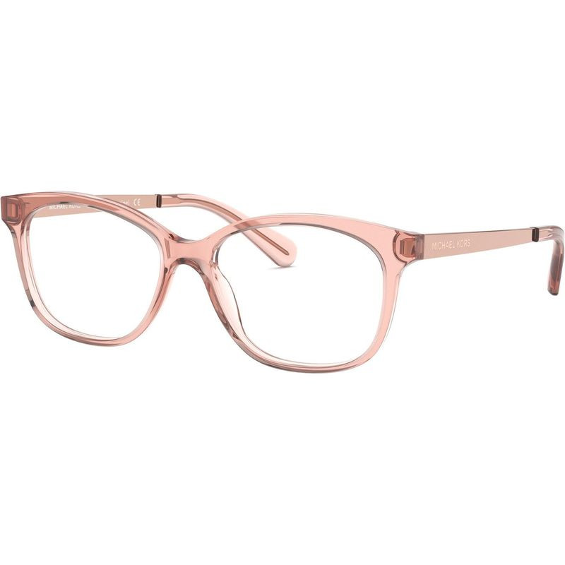 Michael Kors Glasses Ambrosine Mk4035 Transparent Mulberry/clear Lenses