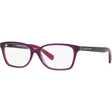 Transparent Purple/Clear Lenses