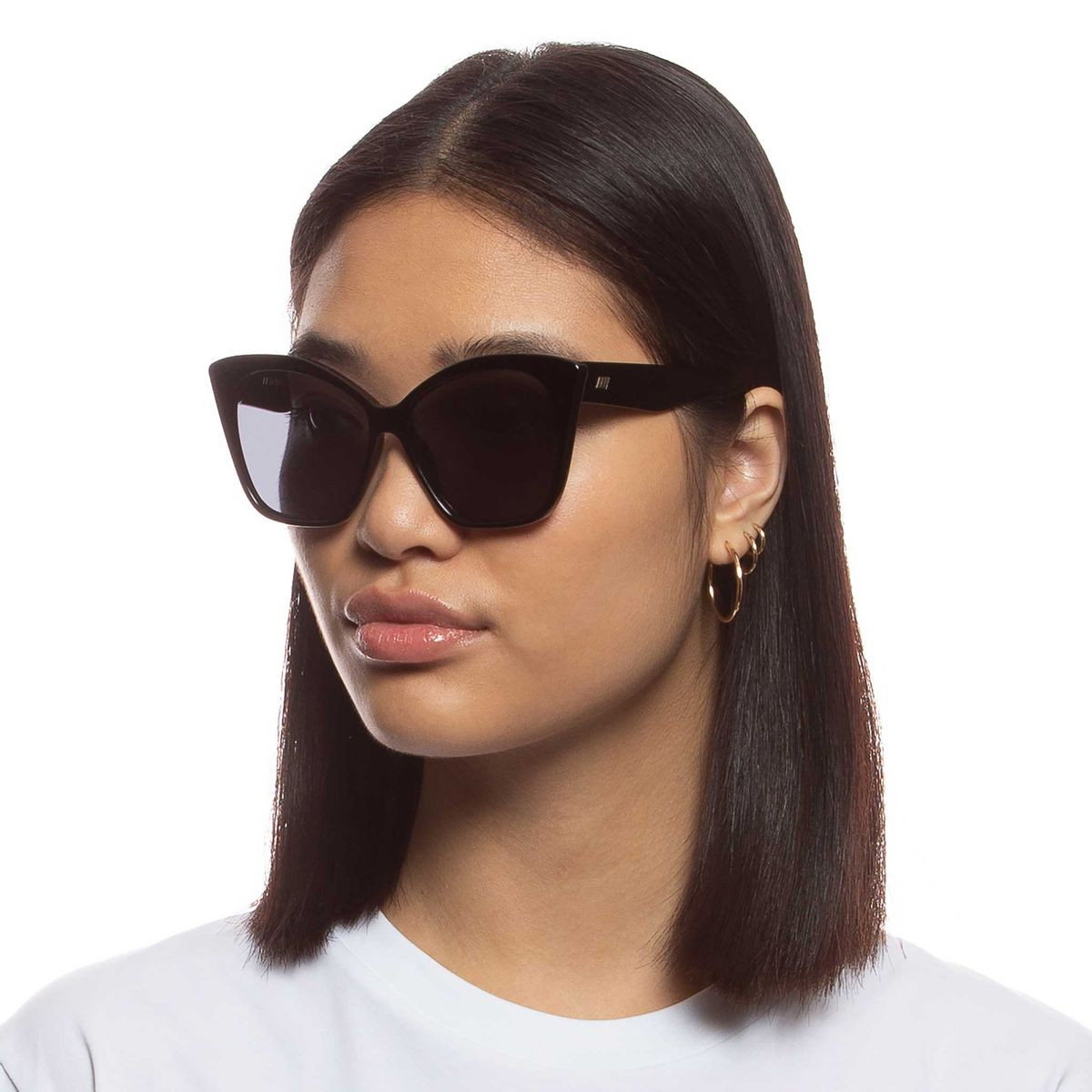 Buy Le Specs Hot Trash - Le Sustain Black/Smoke | Afterpay display picture 2