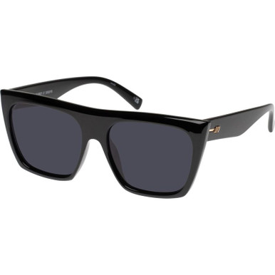 Le Specs The Thirst - Black/Smoke Lenses