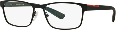 PS55OV - Matte Black/Clear Lenses