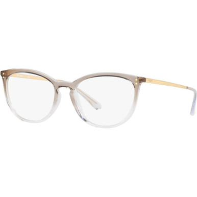 VO5276 - Top Gradient Brown & Crystal/Clear Lenses