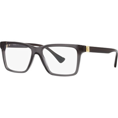 Versace Glasses VE3328 - Transparent Grey/Clear Lenses 56 Eye Size