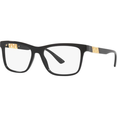 Versace Glasses VE3319F - Black/Clear Lenses