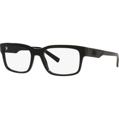 Dolce & Gabbana Glasses DG3352 - Black/Clear Lenses