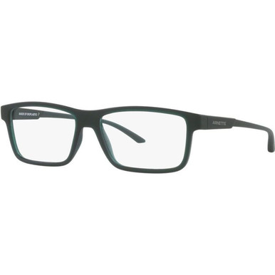 Arnette Glasses Cross Fade II - Matte Green/Clear Lenses