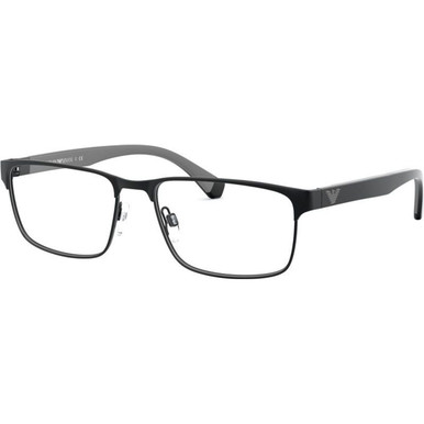 Emporio Armani Glasses EA1105 - Matte Black/Clear Lenses