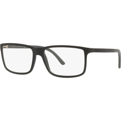 Polo Ralph Lauren Glasses PH2126 - Matte Black/Clear Lenses