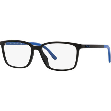 Polo Ralph Lauren Glasses PH2250U - Matte Black/Clear Lenses