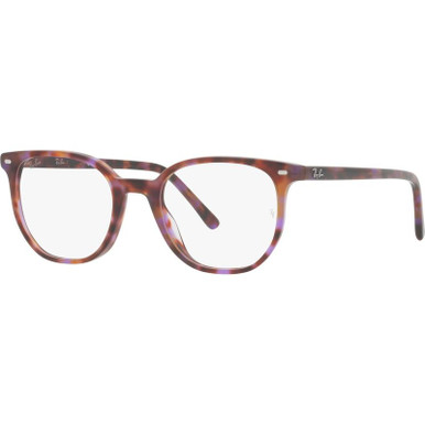 Brown and Violet Havana/Clear Lenses