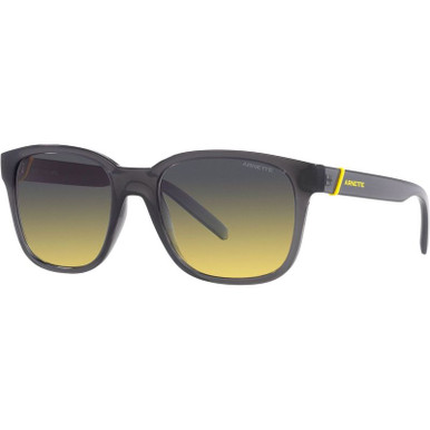 Transparent Grey/Dark Grey Yellow Gradient Lenses