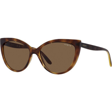 VO5484S - Dark Havana/Dark Brown Lenses