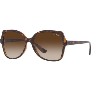 VO5488S - Top Havana and Transparent Brown/Brown Gradient Lenses