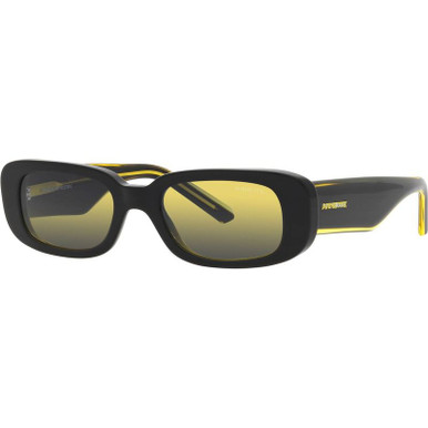 Litty AN4317 - Black/Black Yellow Gradient Lenses