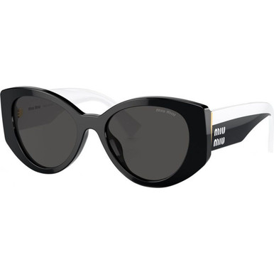 Miu Miu 03WS - Black/Dark Grey Lenses