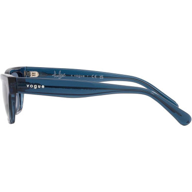 Buy Vogue VO5514S Transparent Dark Blue/Dark Blue | Zip Pay display picture 1