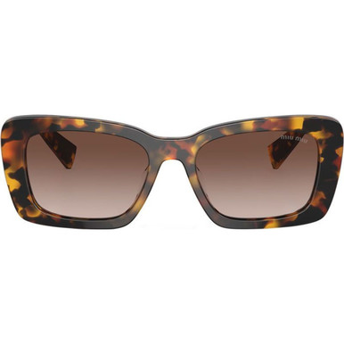 New! Miu Miu MU07YS Honey Havana Women’s Sunglasses 53mm Shop the Miu Miu MU07YS Sunglasses Honey Havana/Dark Brown main image 4